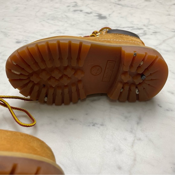 Timberland Toddler 7 Suede Leather Winter Work Boots - Picture 5 of 14